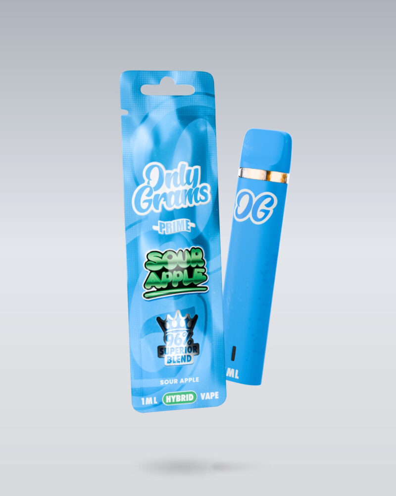 Superior Vape 96 % Sour Apple - Only Grams